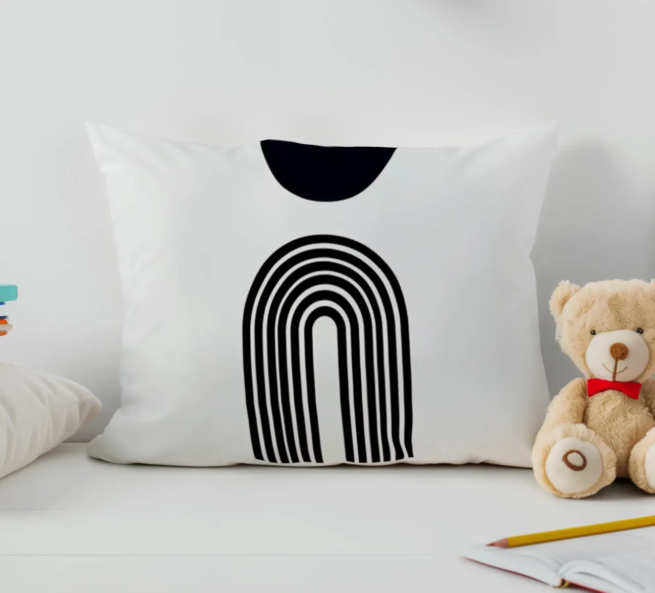 Linearity II decorative cushion by Pure