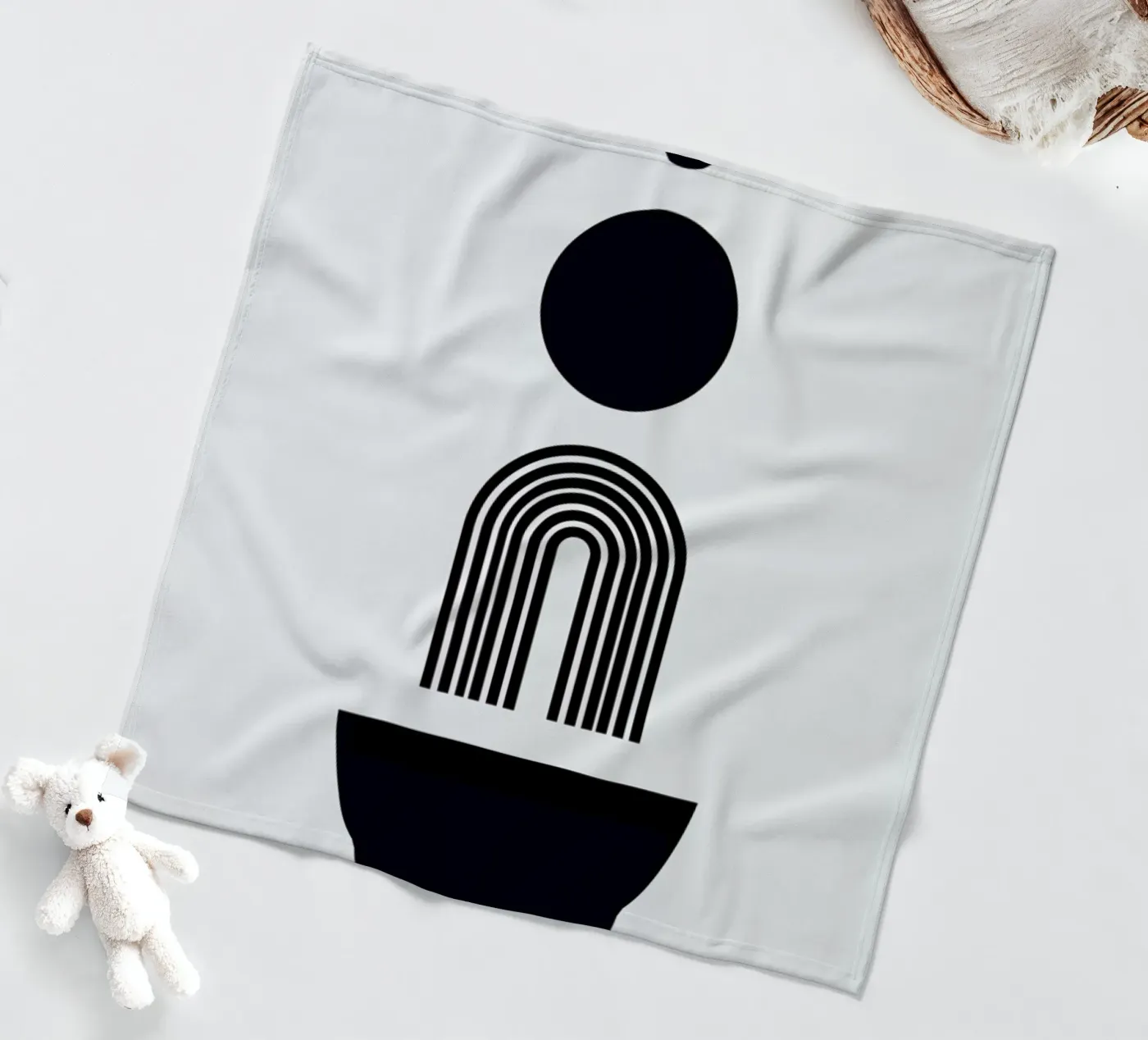 Linearity II Fleecedecke von Pure