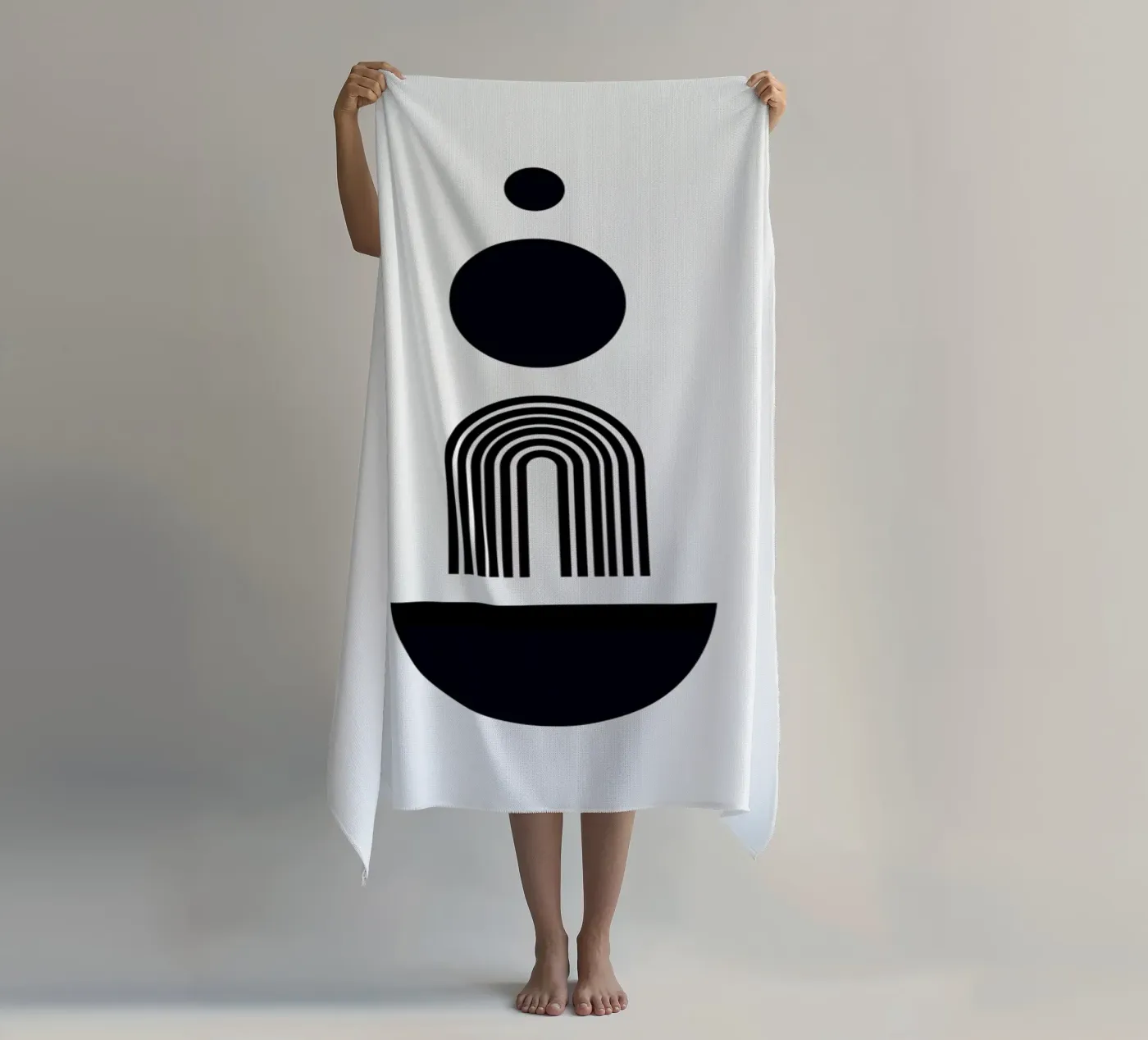 Linearity II beach towel by Pure