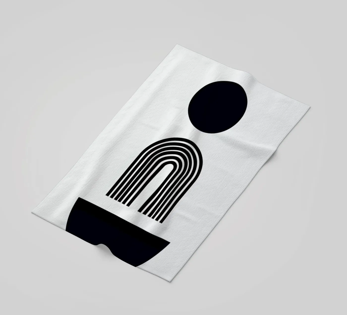 Linearity II beach towel by Pure