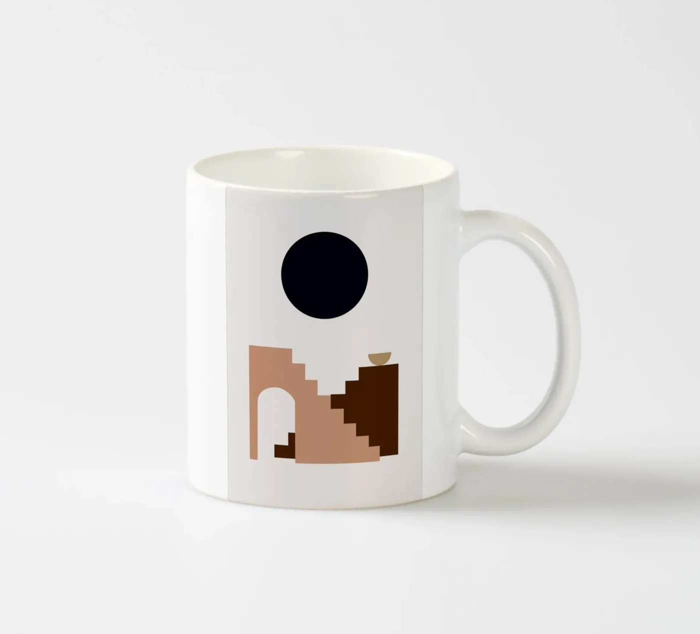Relative ceramic mug by Pure