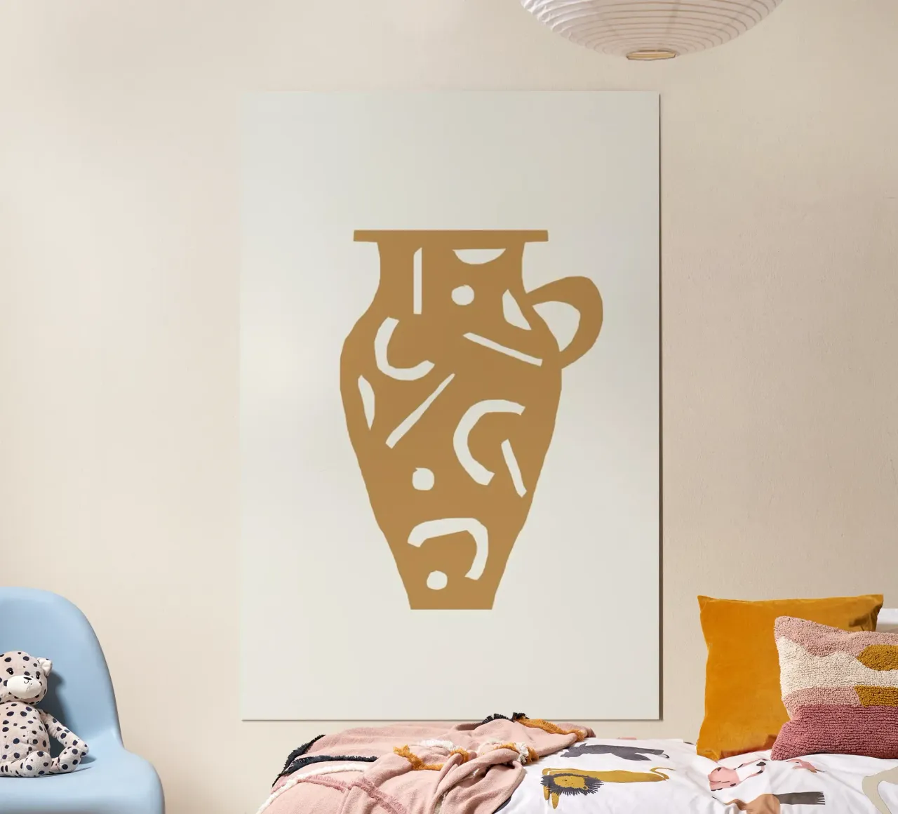Reah poster con telaio in alluminio da Charlotte Winter