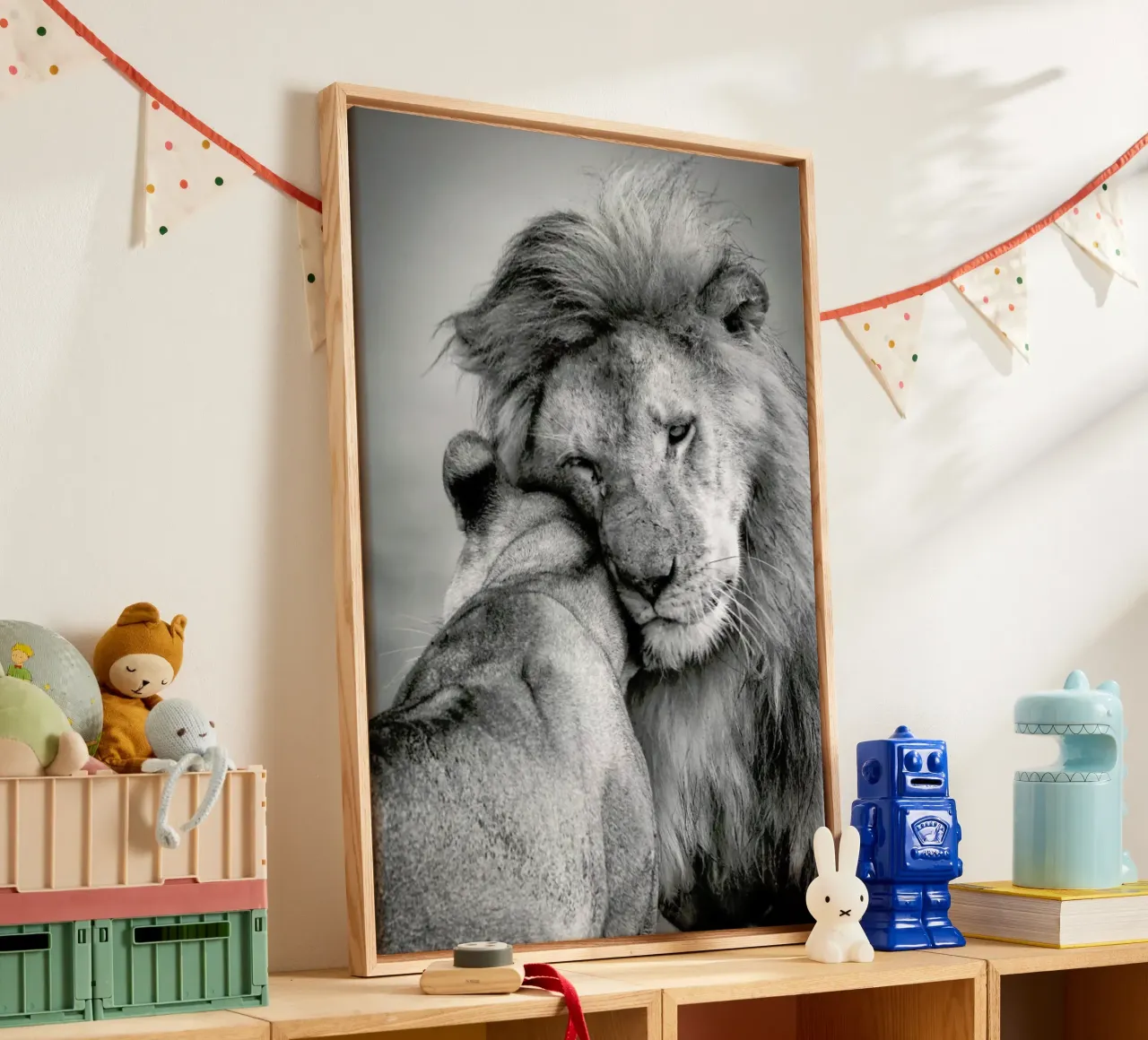 African Love! Ali Khataw canvas by Pictufy