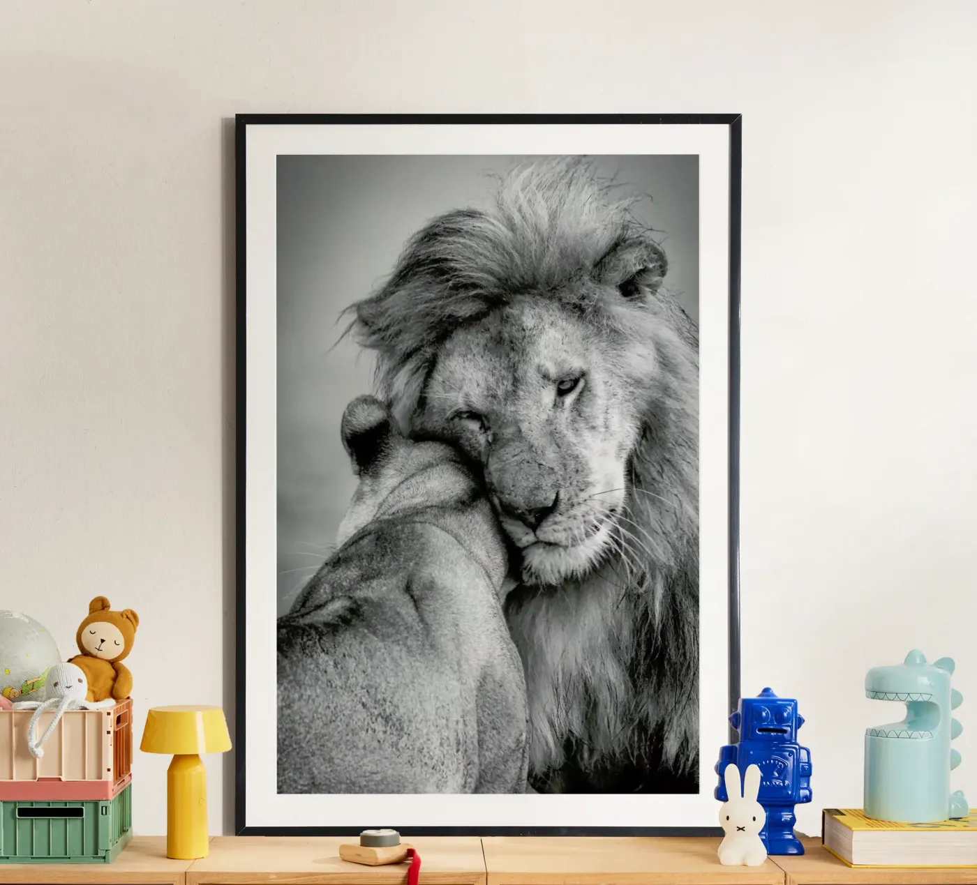 African Love! Ali Khataw poster van Pictufy
