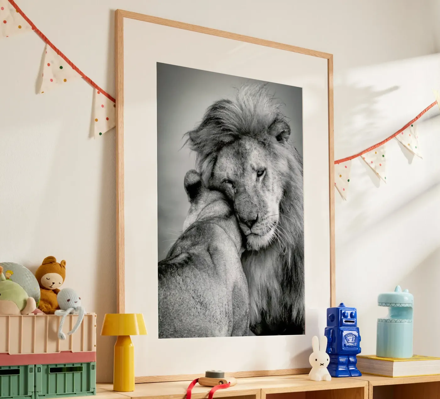 African Love! Ali Khataw poster van Pictufy