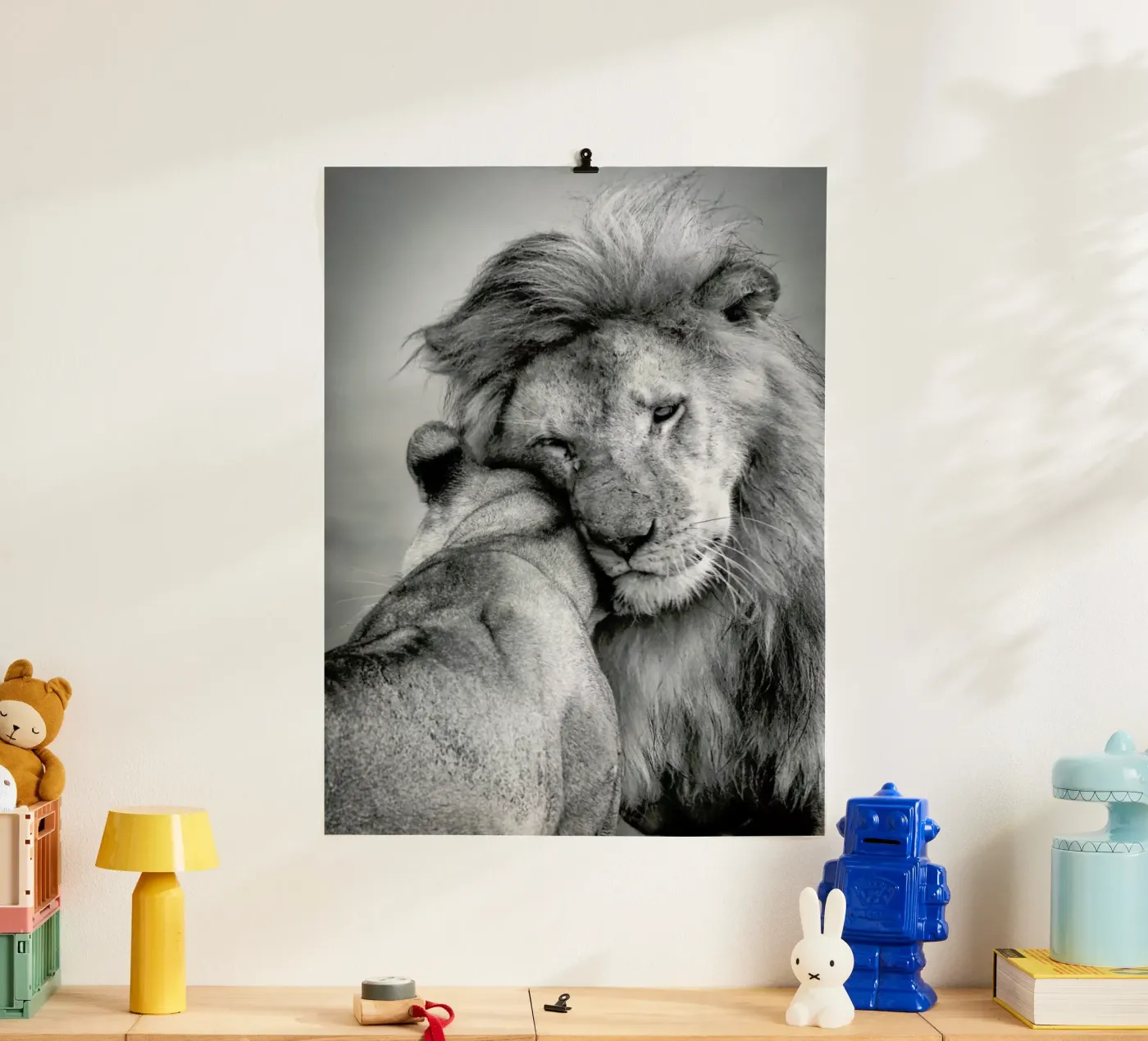 African Love! Ali Khataw poster van Pictufy