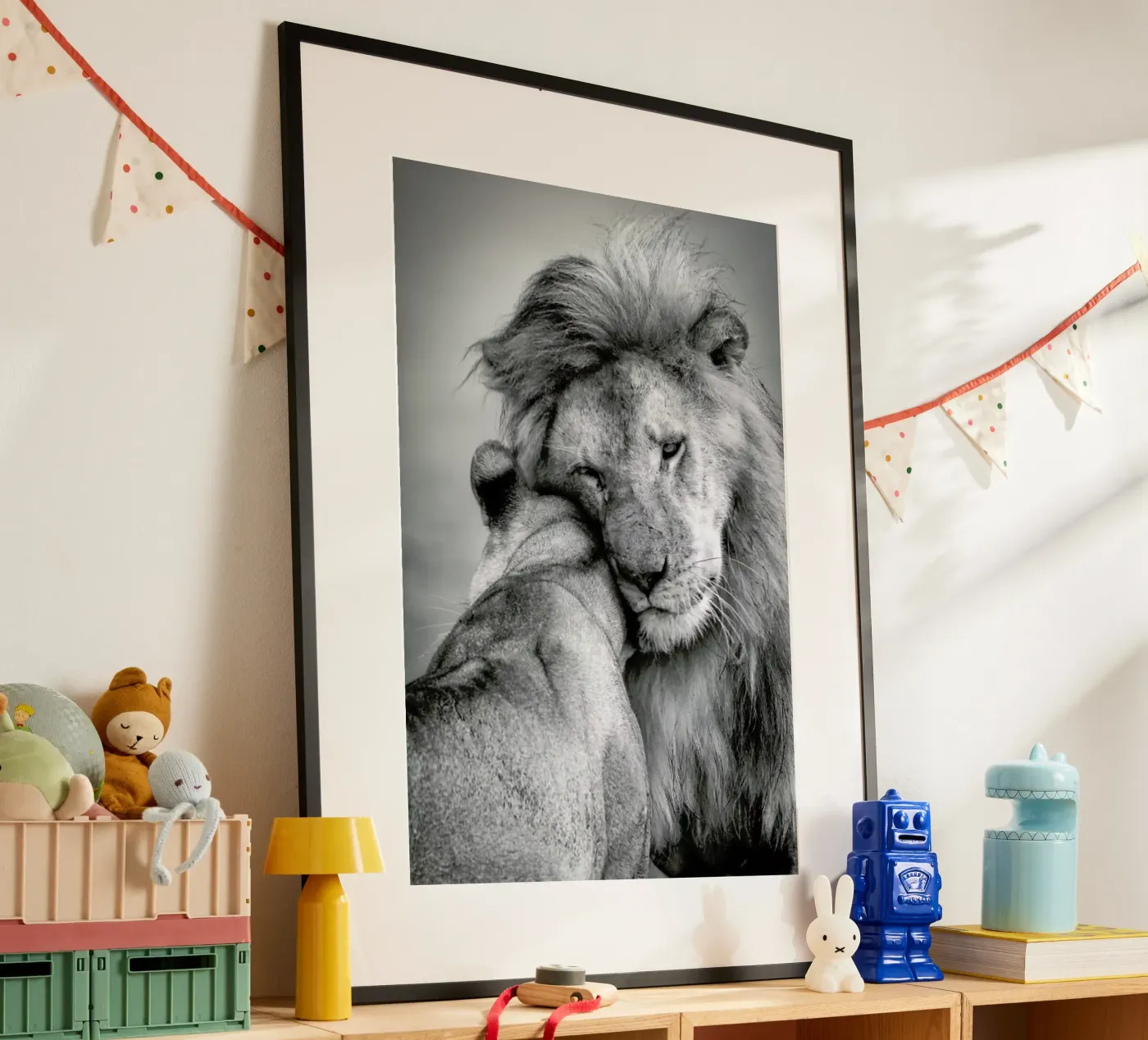 African Love! Ali Khataw poster van Pictufy