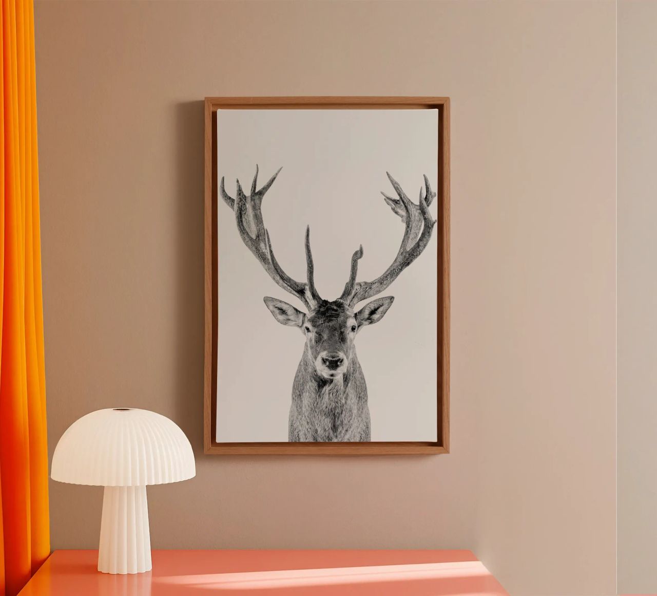 Reindeer Classic Leinwand von Paws & Claws