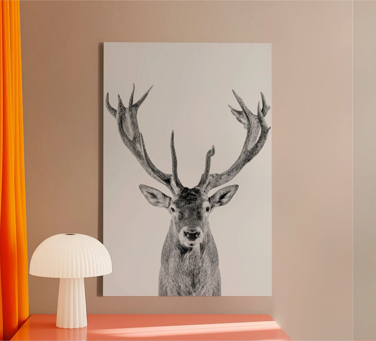 Reindeer Classic Leinwand von Paws & Claws