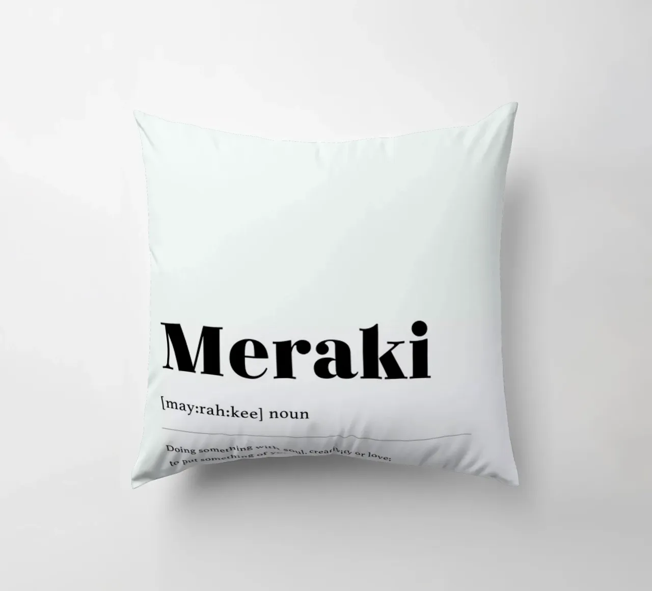 Meraki cuscino da daylight design studio