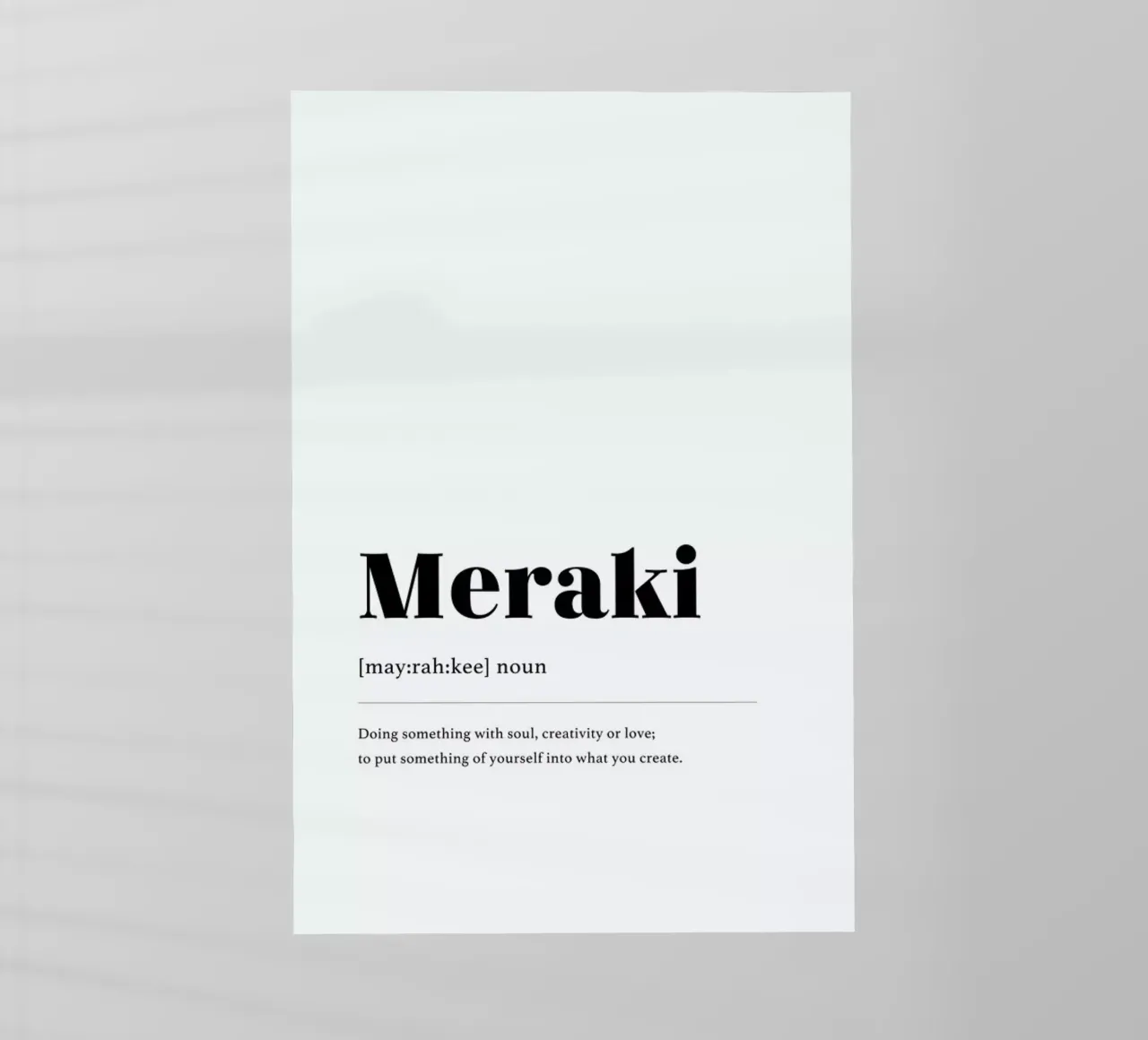 Meraki pellicola backlit da daylight design studio