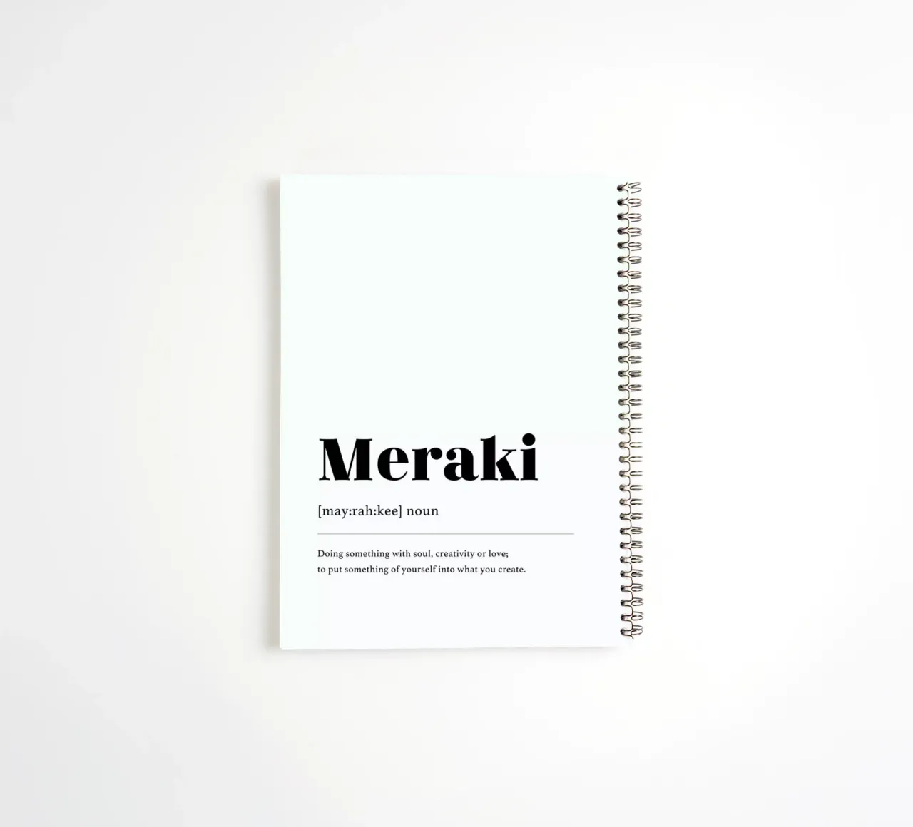 Meraki Ringbuch von daylight design studio