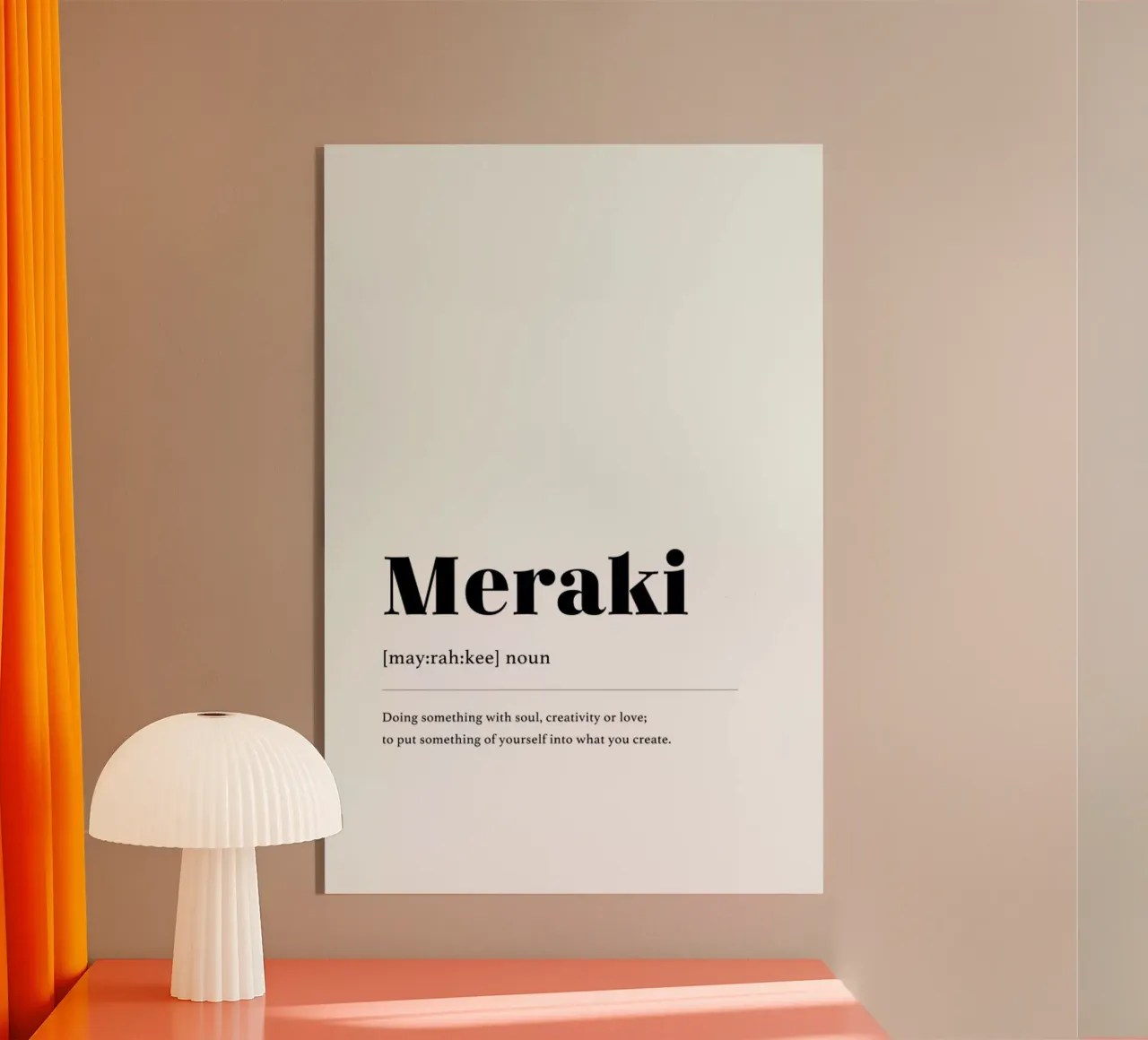 Meraki plexiglass da daylight design studio