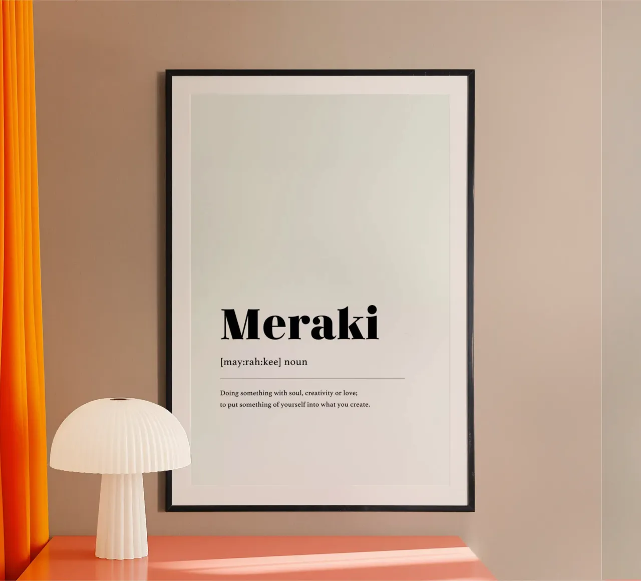 Meraki poster da daylight design studio