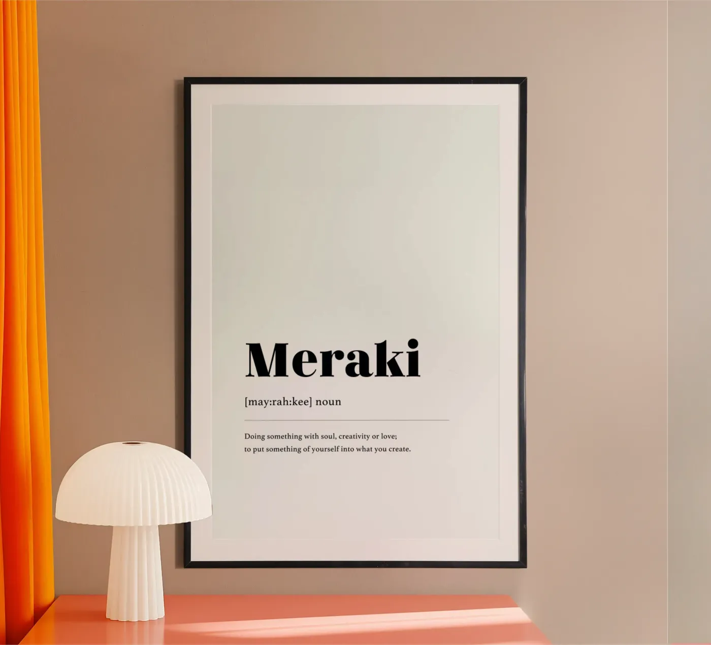 Meraki poster da daylight design studio