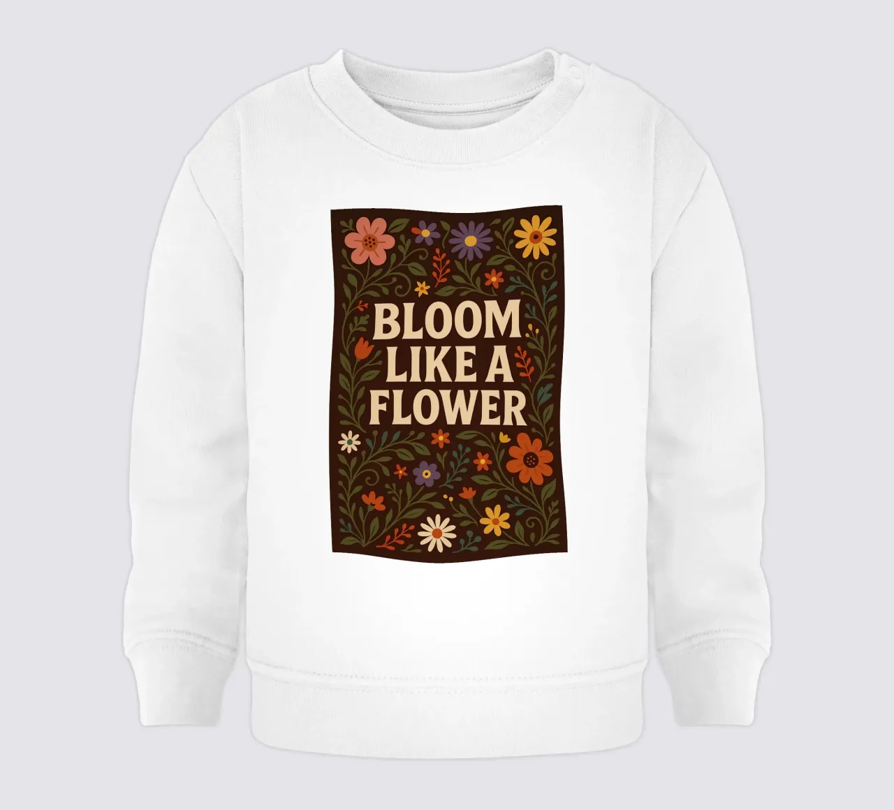 Bloom Like a Flower felpa neonato da Wall of Whispers