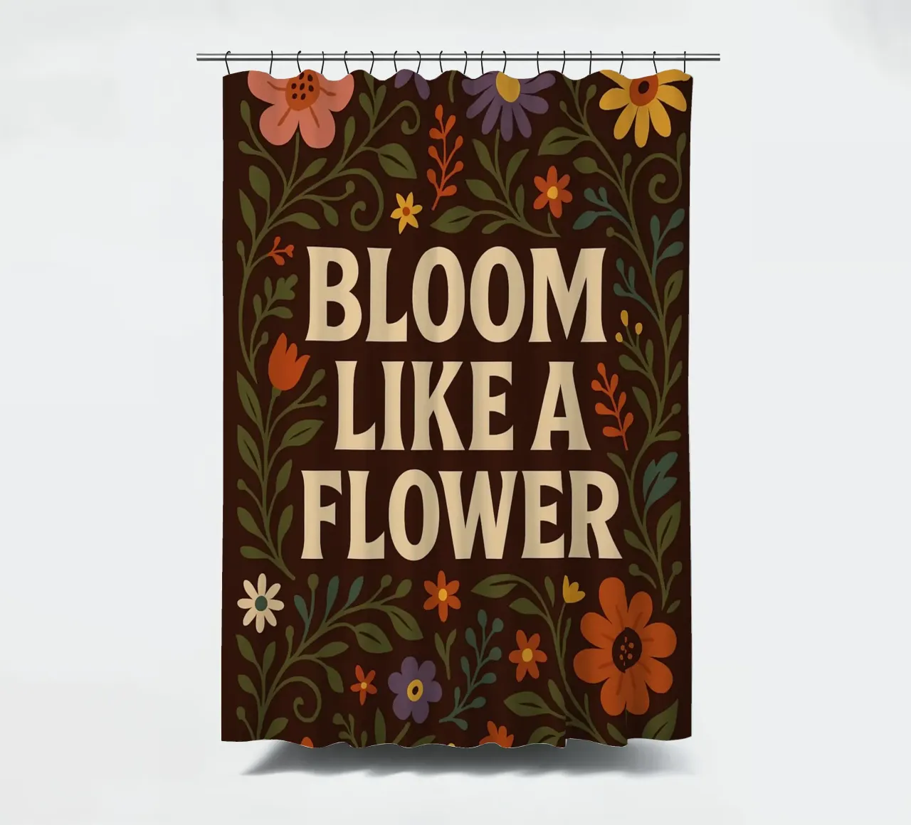 Bloom Like a Flower tenda da doccia da Wall of Whispers
