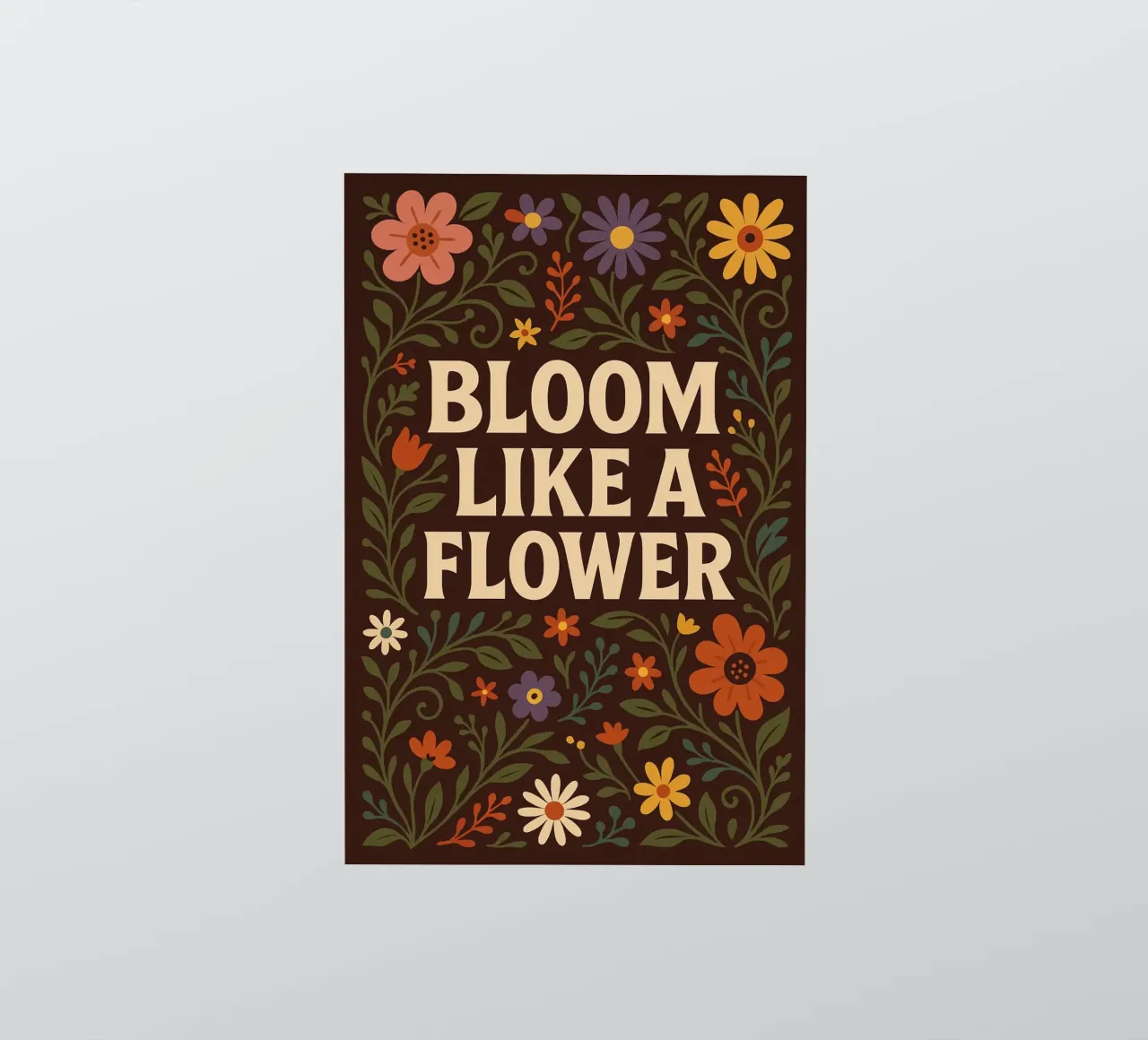 Bloom Like a Flower adesivo da Wall of Whispers