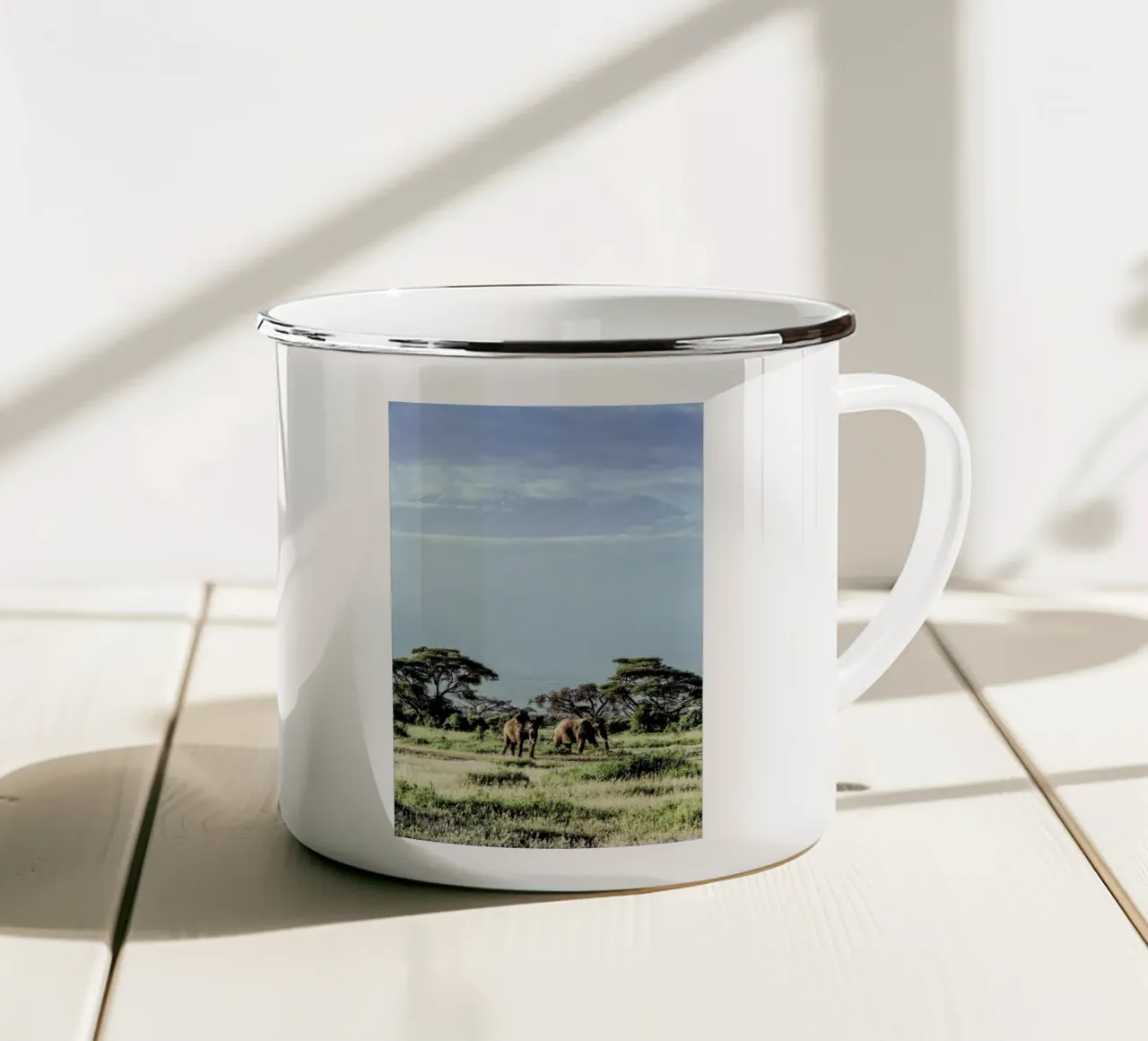 Wild Side tazza in smalto da Natural Kingdom