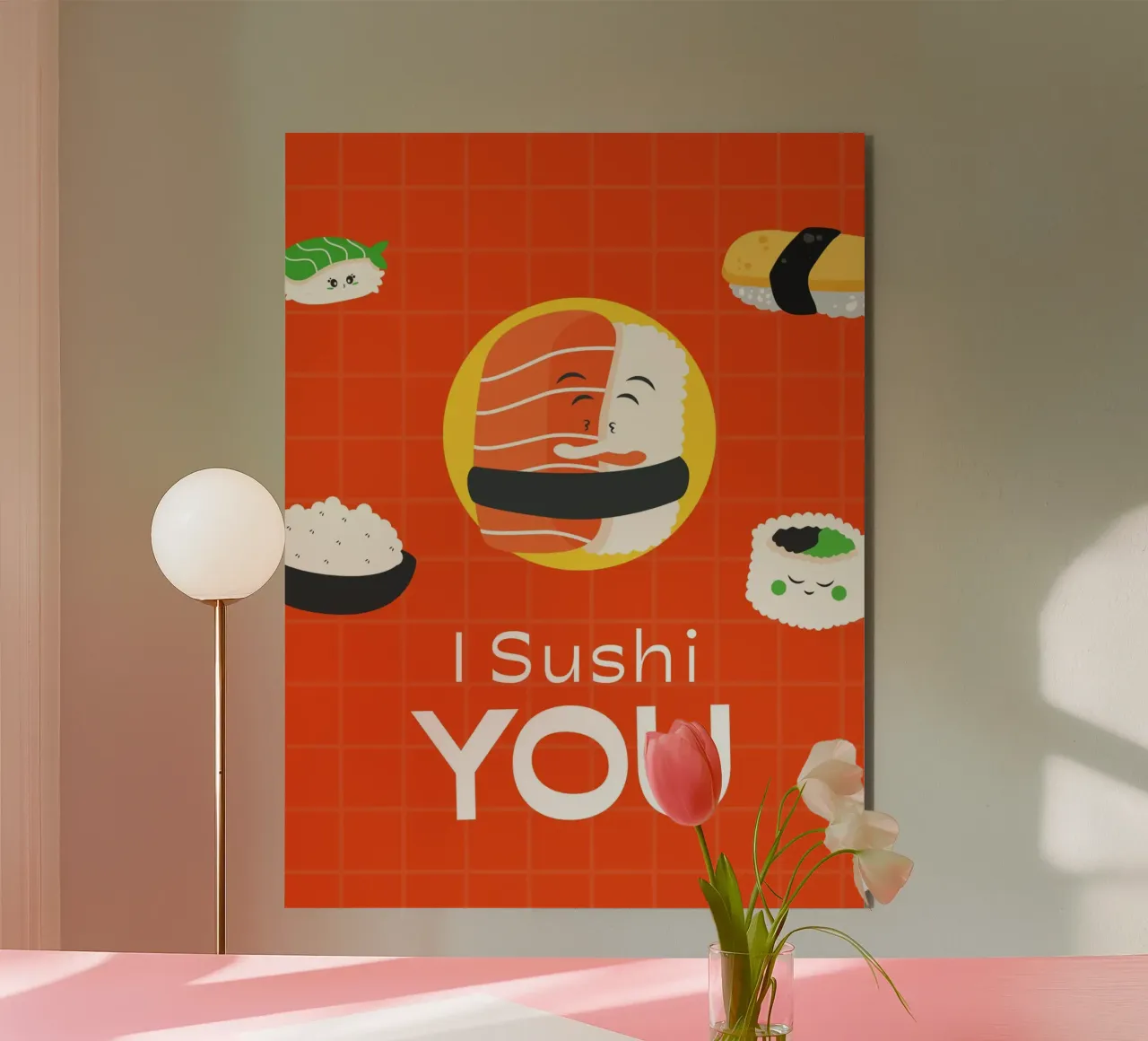 Sushi You alluminio dibond da Dreamer10
