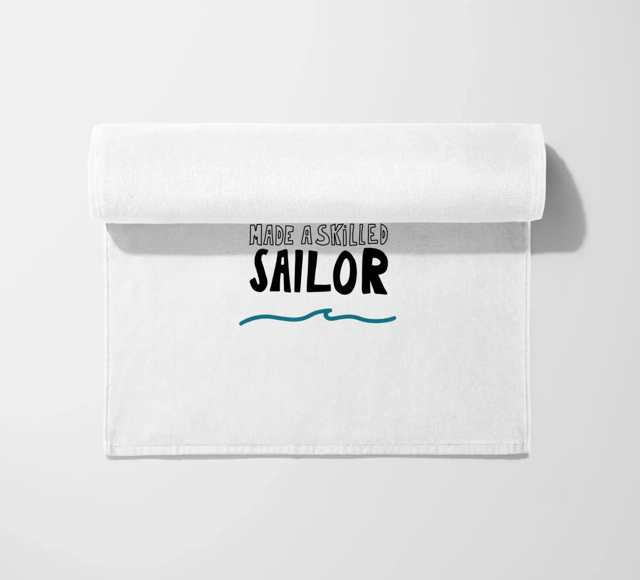 Smooth Sea Mutmacher Poster mit Wellen Icon, starker Message telo mare da LIMITED EDITION LETTERS