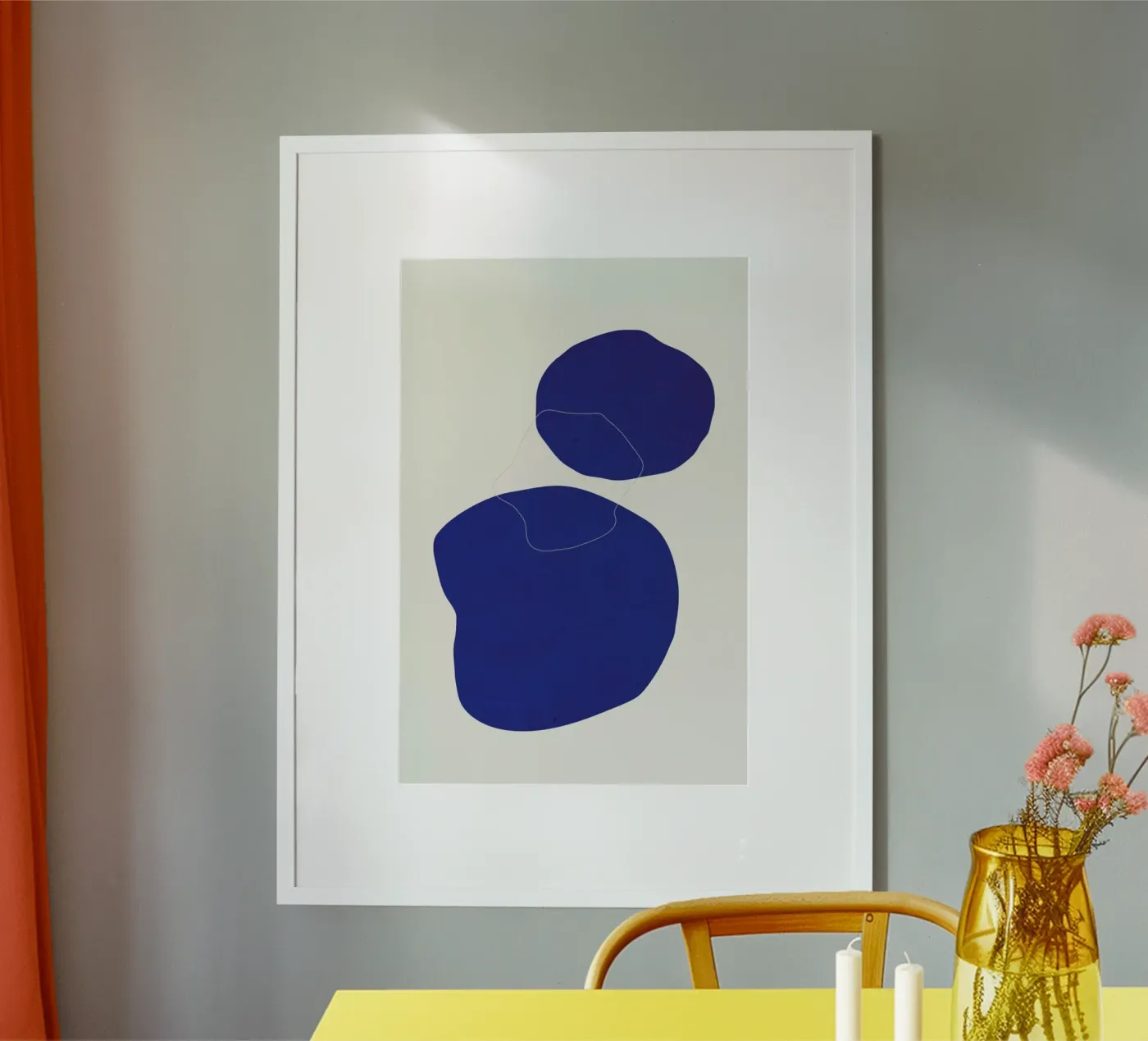 Distance poster van Pure