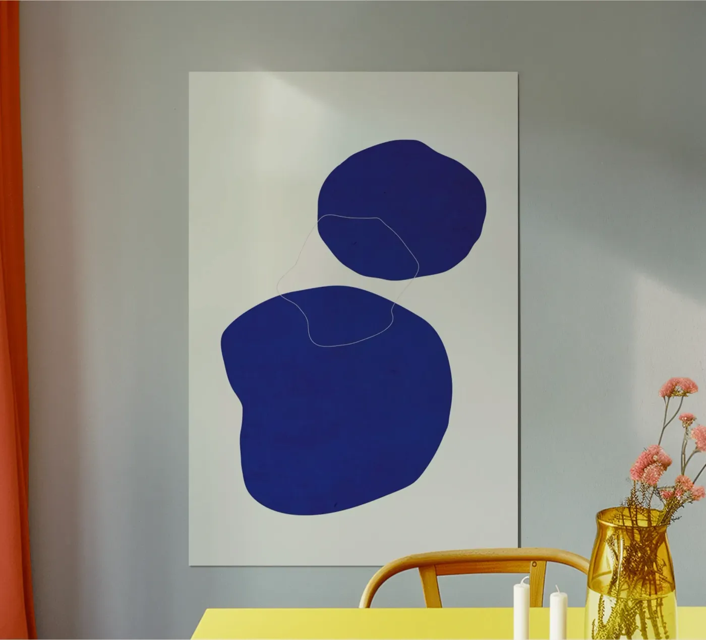 Distance poster van Pure