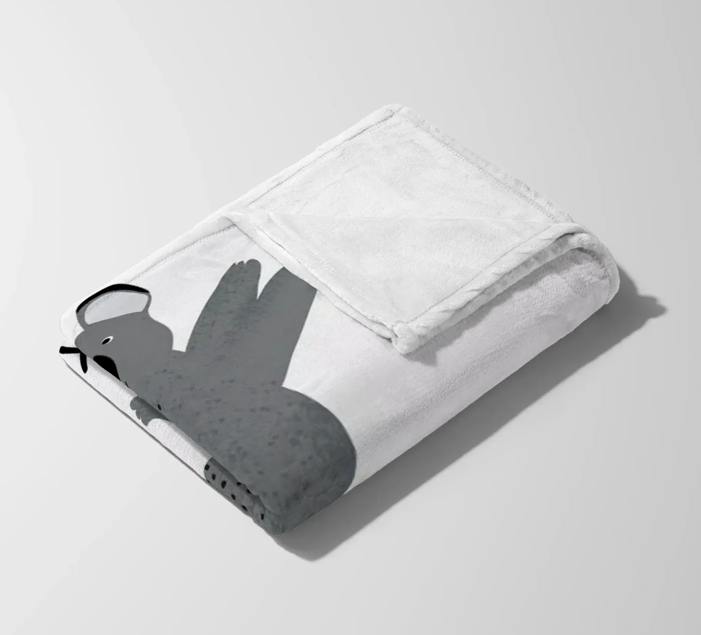 K for Koala Fleecedecke von Little Flourishes