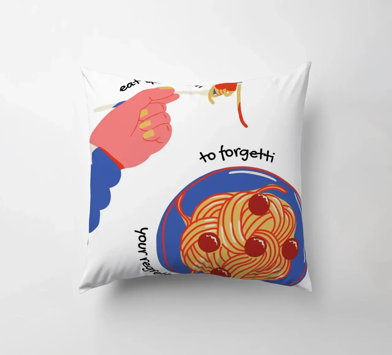 Spaghetti Please cuscino da Dreamer10