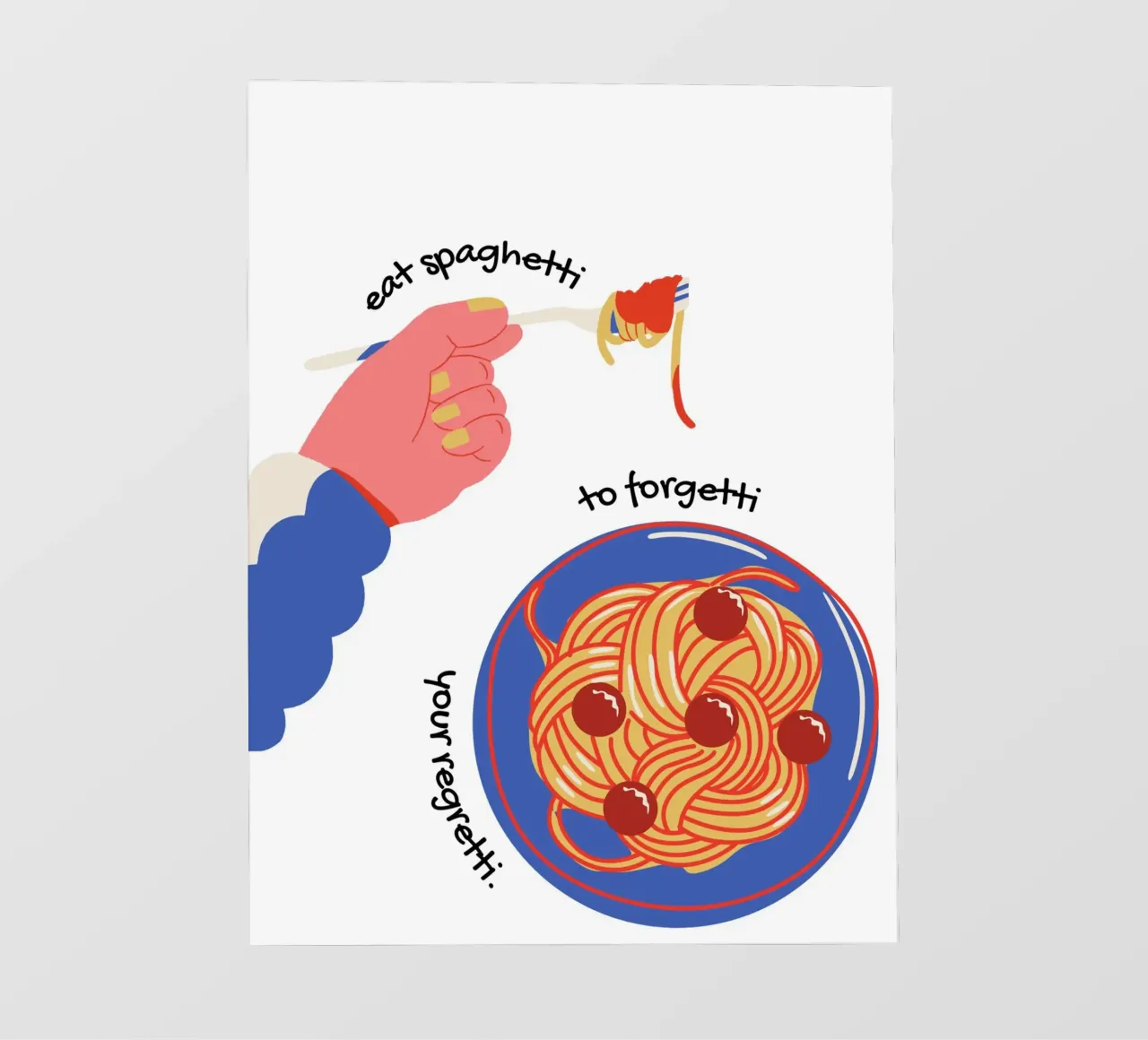 Spaghetti Please telo in pvc da Dreamer10