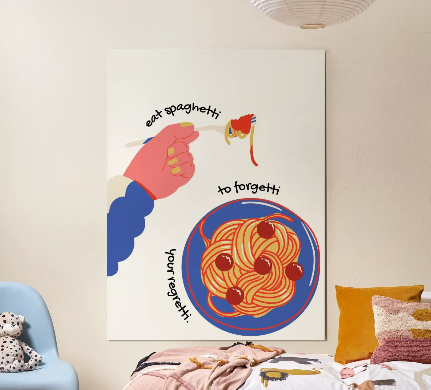 Spaghetti Please poster van Dreamer10