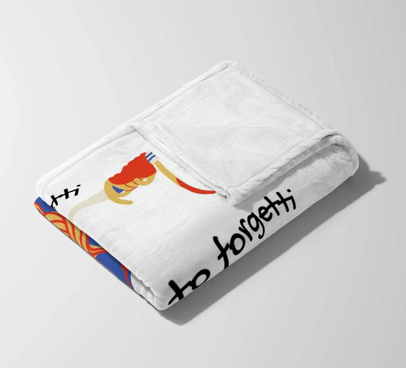 Spaghetti Please fleecedeken van Dreamer10