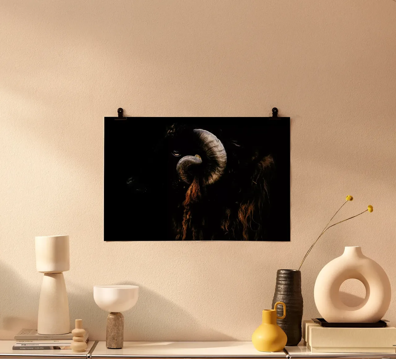 Ram Portrait - Santiago Pascual Buye poster da Pictufy