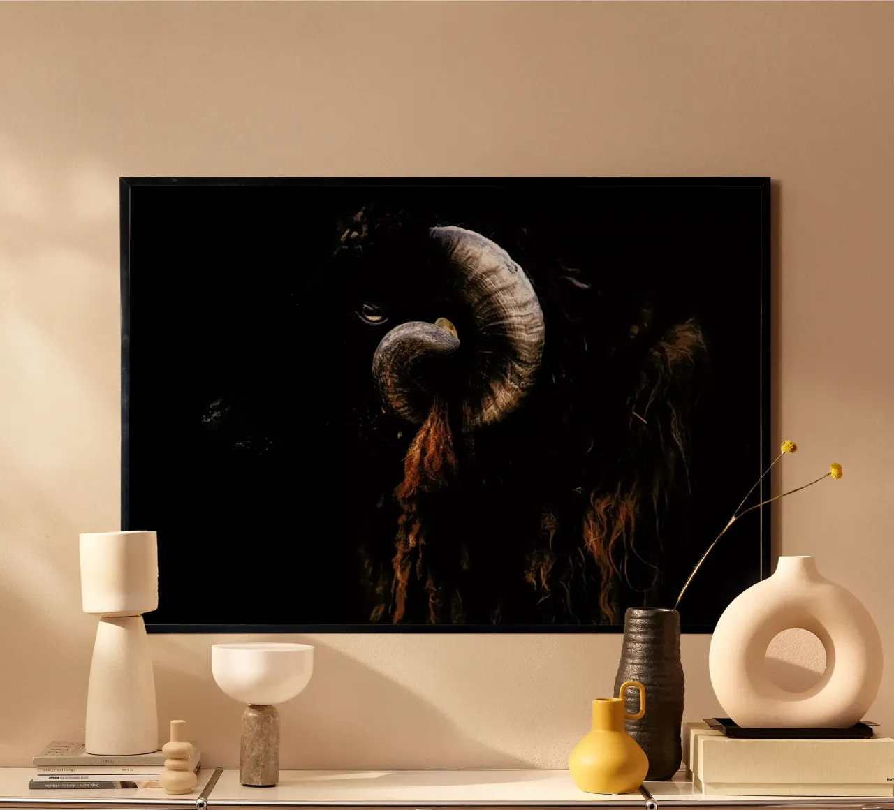 Ram Portrait - Santiago Pascual Buye poster da Pictufy