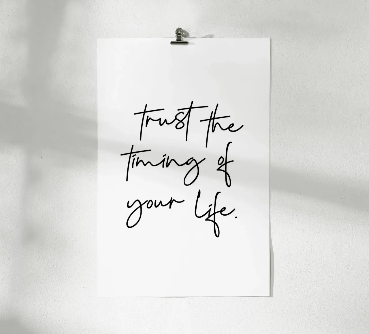 Trust Poster von KRUTH DESIGN