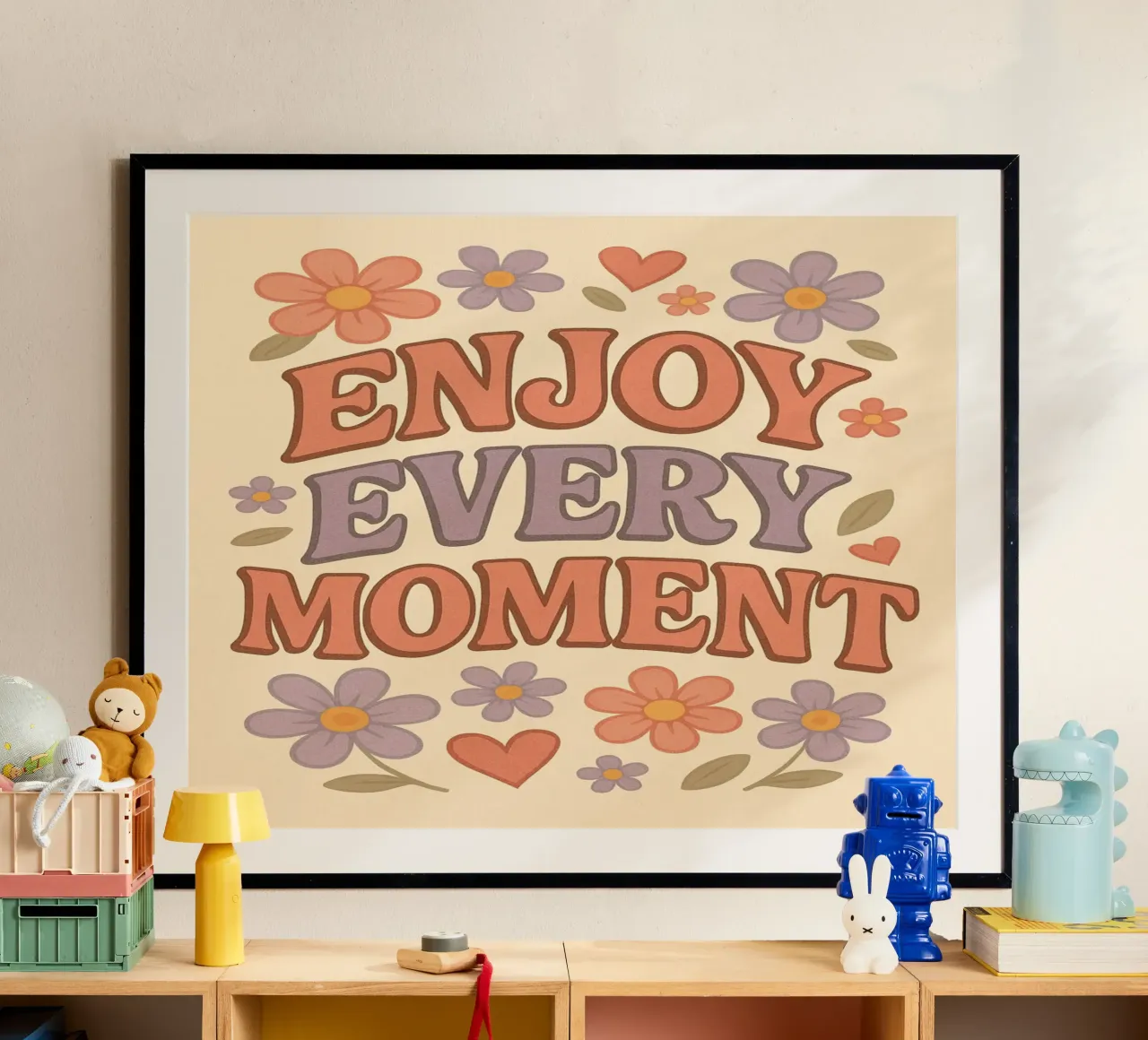 Enjoy Every Moment carta hahnemühle da Wall of Whispers