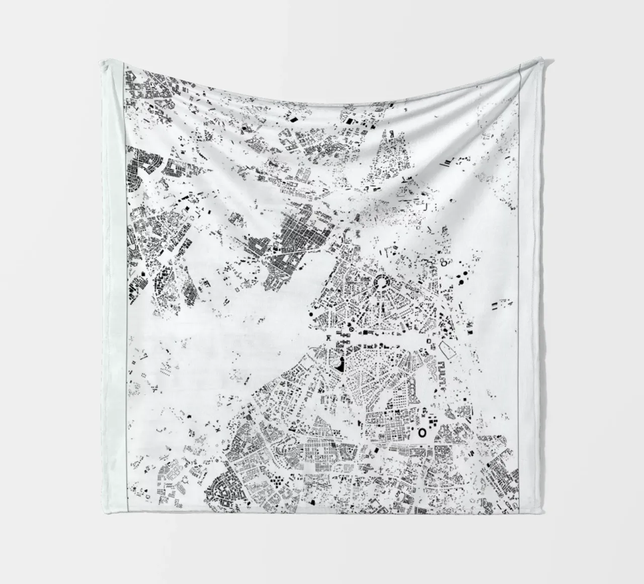New Delhi fleece blanket by The Cartography Collection