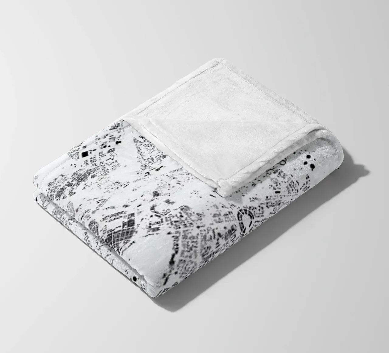 New Delhi fleece blanket by The Cartography Collection