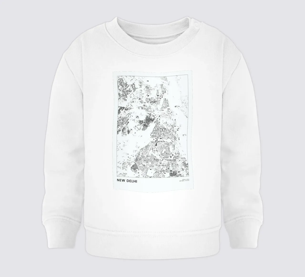 New Delhi felpa neonato da The Cartography Collection