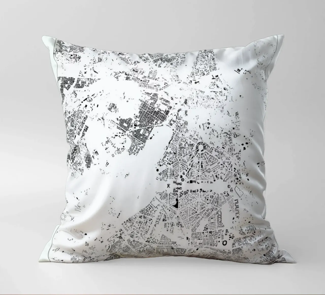 New Delhi cuscino da The Cartography Collection