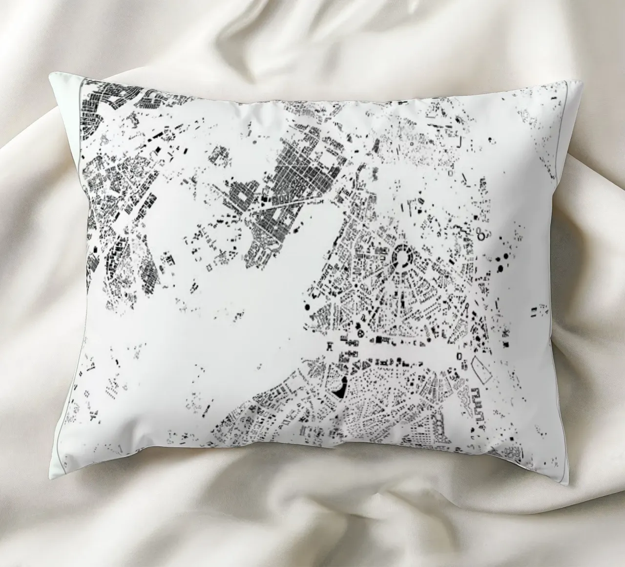 New Delhi cuscino da The Cartography Collection