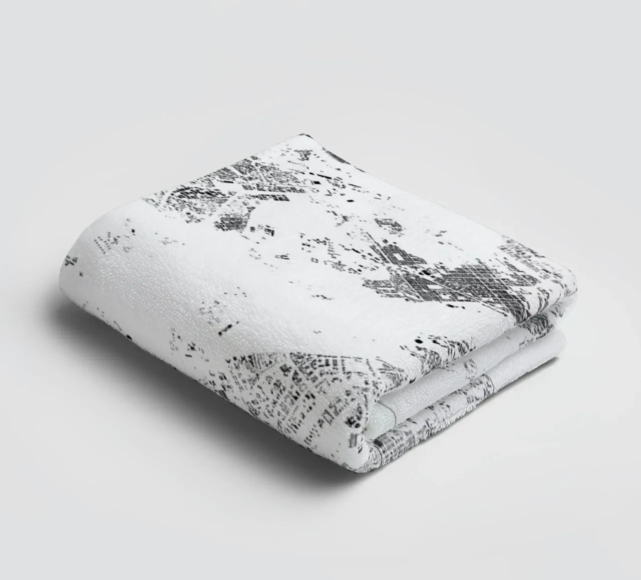 New Delhi asciugamano da bagno da The Cartography Collection