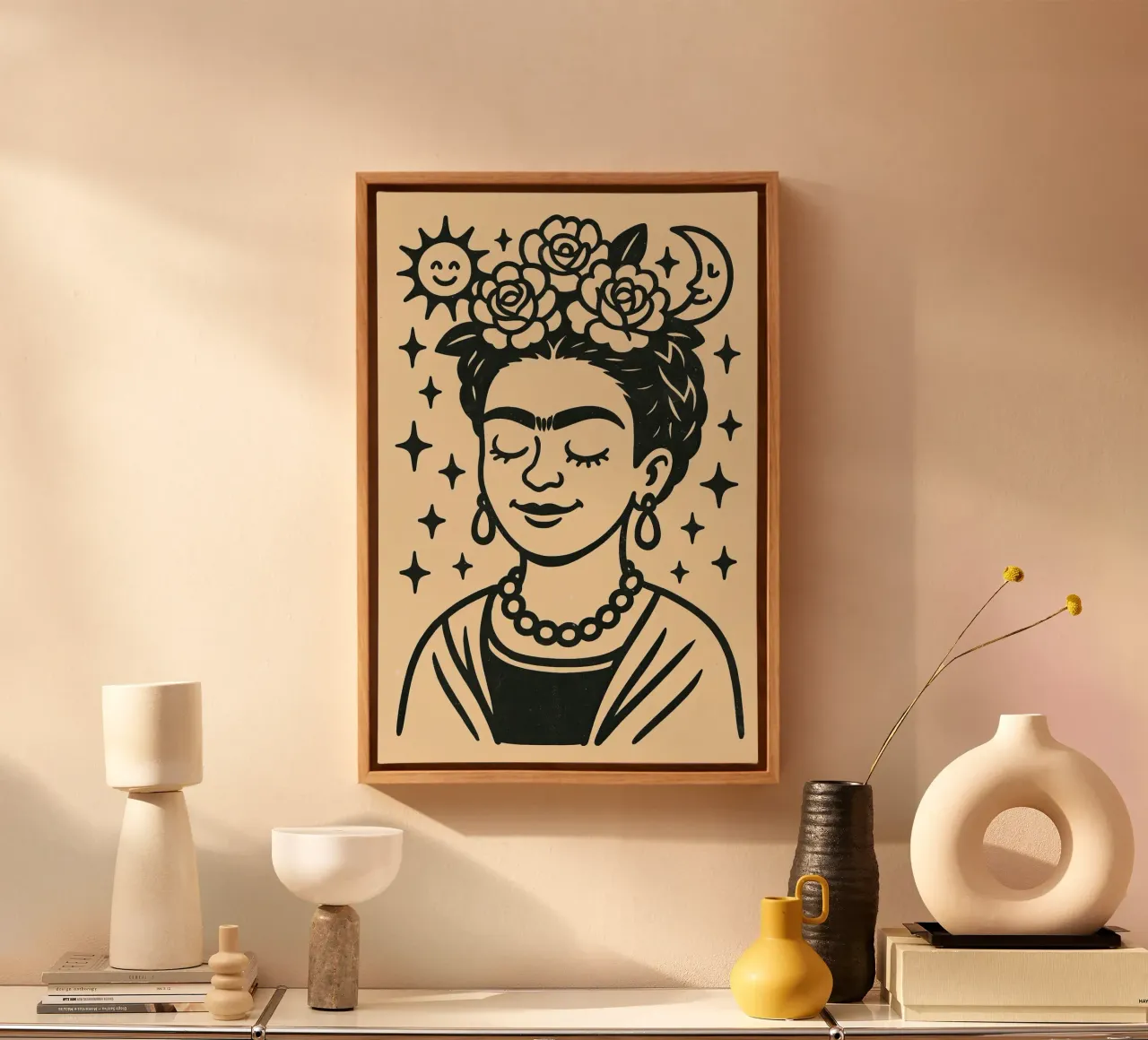 Vintage Vibes No 04 tela da treechild