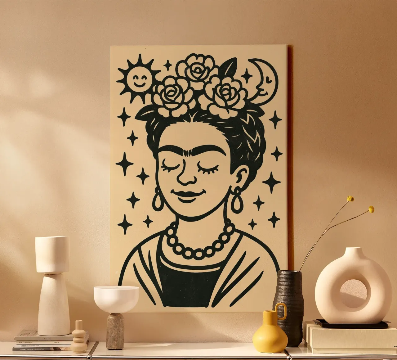 Vintage Vibes No 04 tela da treechild