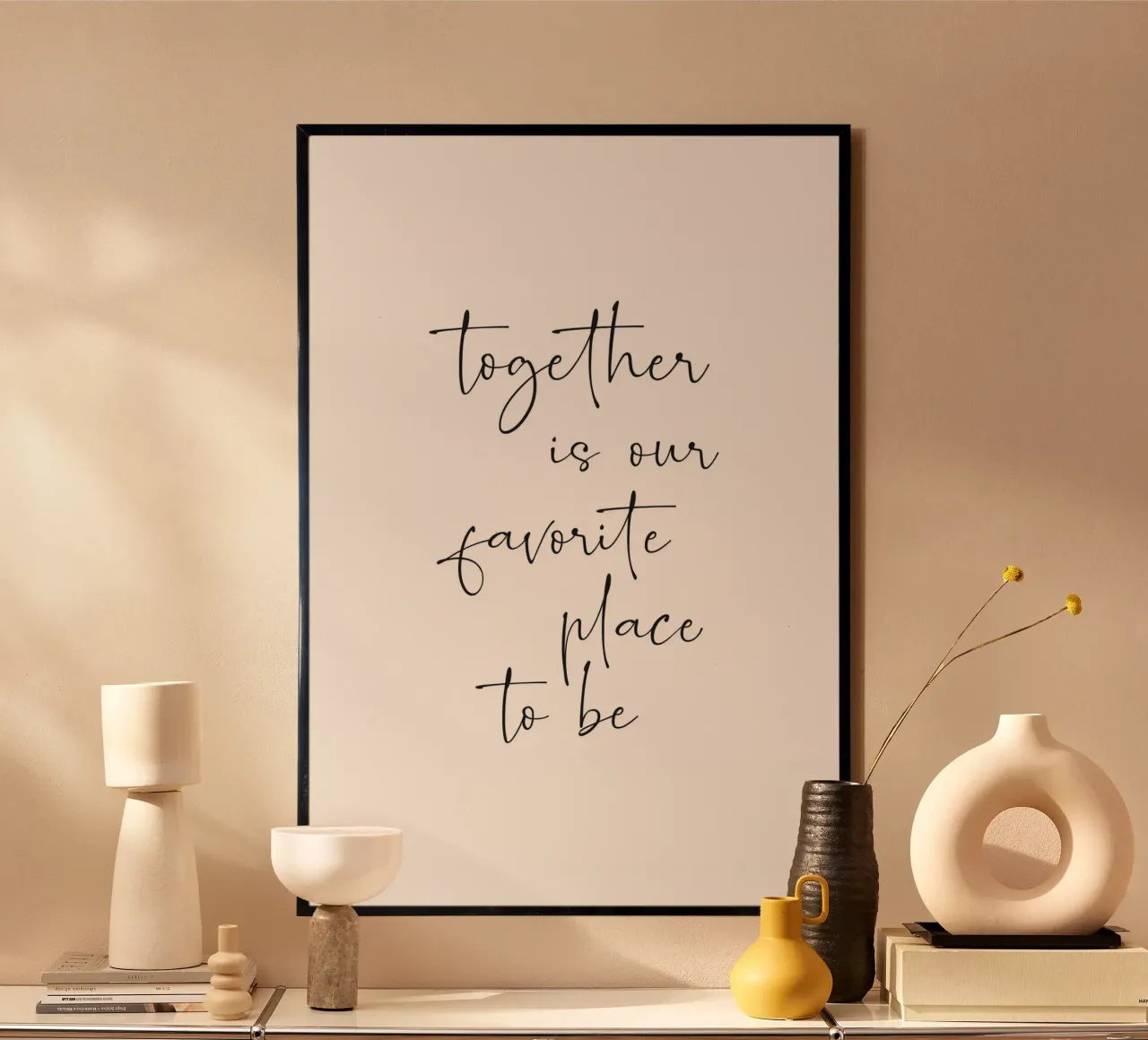 Ensemble, c'est notre lieu de prédilection hahnemühle de NouveauPrints