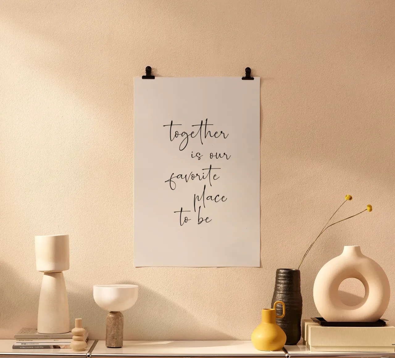 Ensemble, c'est notre lieu de prédilection hahnemühle de NouveauPrints
