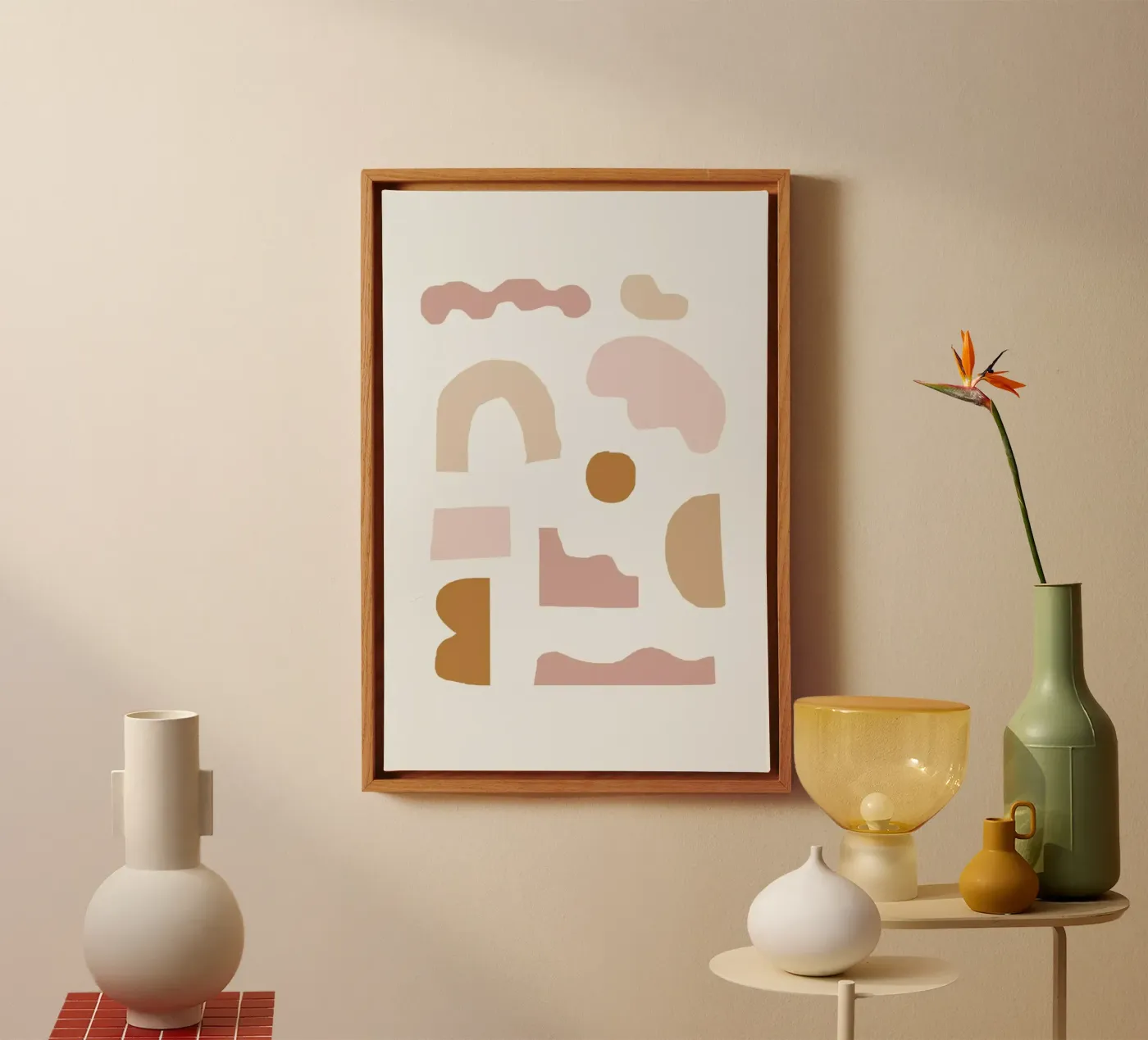 Rhode Leinwand von Charlotte Winter