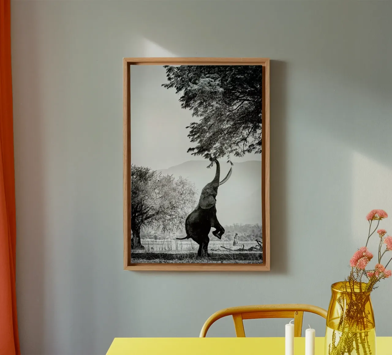 Within Reach canvas with Floater frame by Natural Kingdom