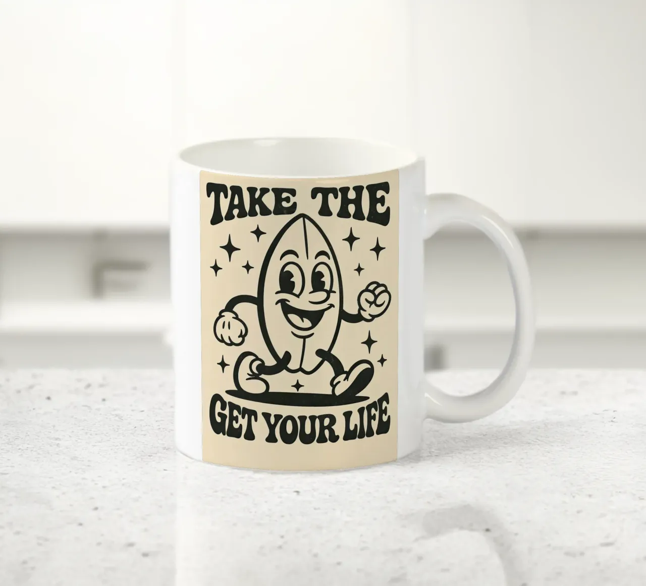 Vintage Vibes No 05 tazza in ceramica da treechild