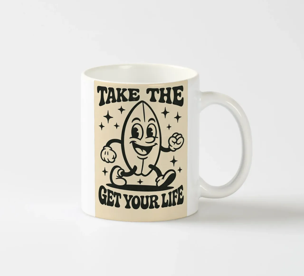 Vintage Vibes No 05 tazza in ceramica da treechild